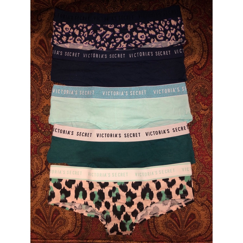 Lot of Victoria’s Secret cotton cheeky panties